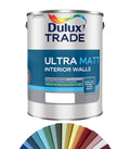 Dulux Trade Ultra Matt Interior Walls - 5 Litre - Tinted Colour Match