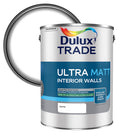 Dulux Trade Ultra Matt Interior Walls - White - 5 Litre