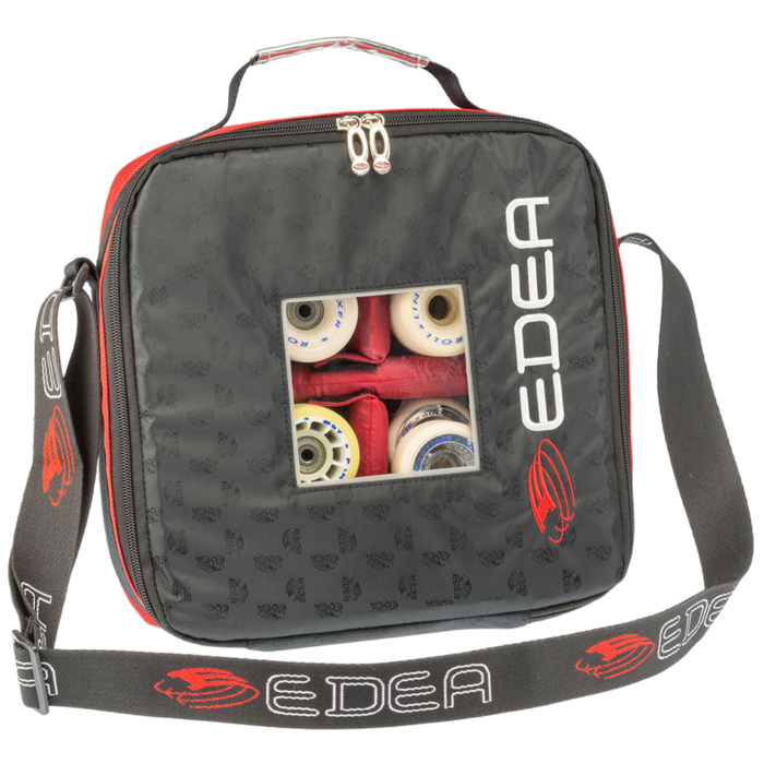 Edea - Jacquard (Red/Black) 4 Set Roller Wheel Case - Sold Individually