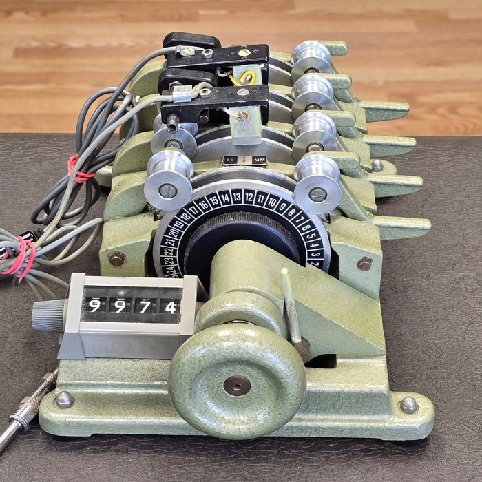 Ediquip 16mm 4 Gang Synchronizer with Counter Model no. 1034 S# 01375