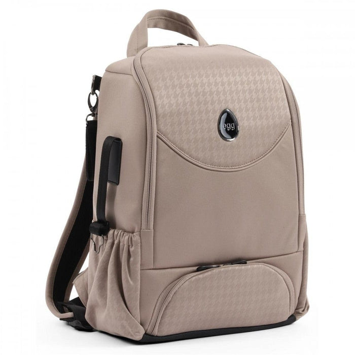 Egg Backpacks Egg 3 Top Loader Backpack - Houndstooth Almond