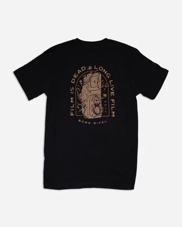 Film Is Dead Tee Black