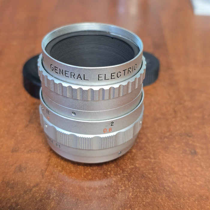 General Electric 25mm f1.4 TV C-Mount Lens S# 13534