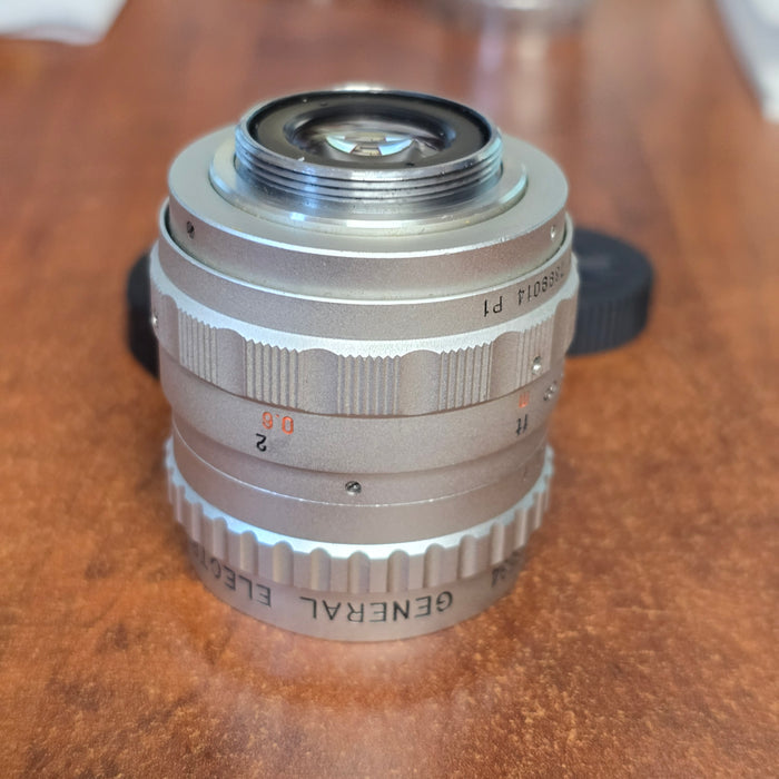 General Electric 25mm f1.4 TV C-Mount Lens S# 13534