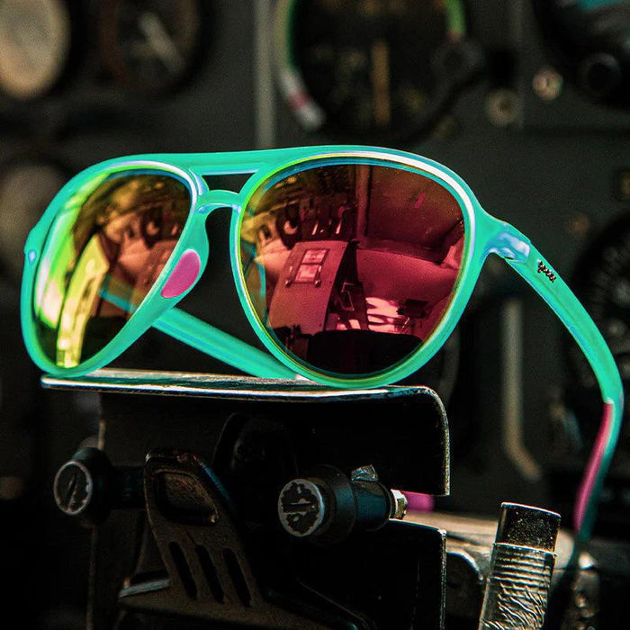 Goodr - Kitty Hawkers' Ray Blockers - Mach G Sunglasses