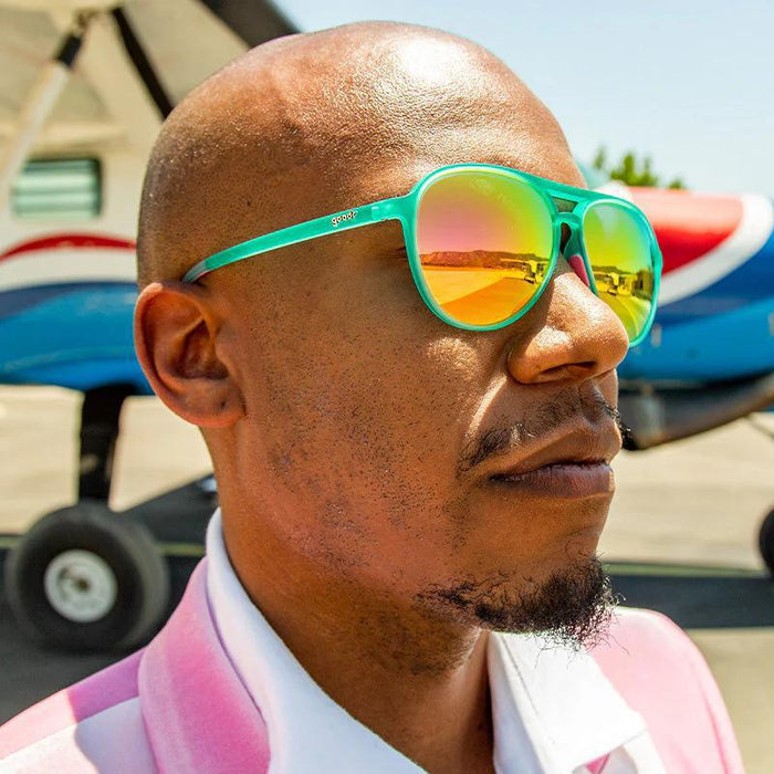 Goodr - Kitty Hawkers' Ray Blockers - Mach G Sunglasses