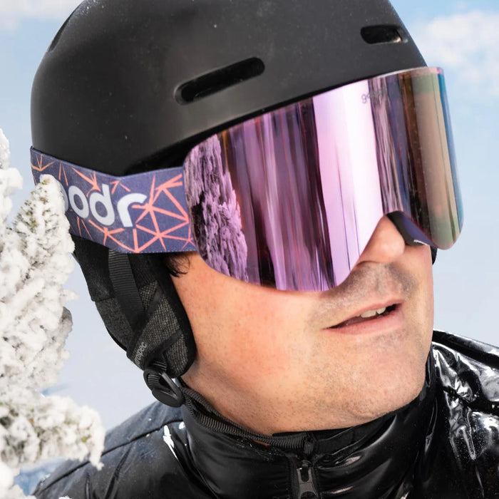 Goodr - Lifties' Delight - Snow Goggles w/ Swappable Lenses