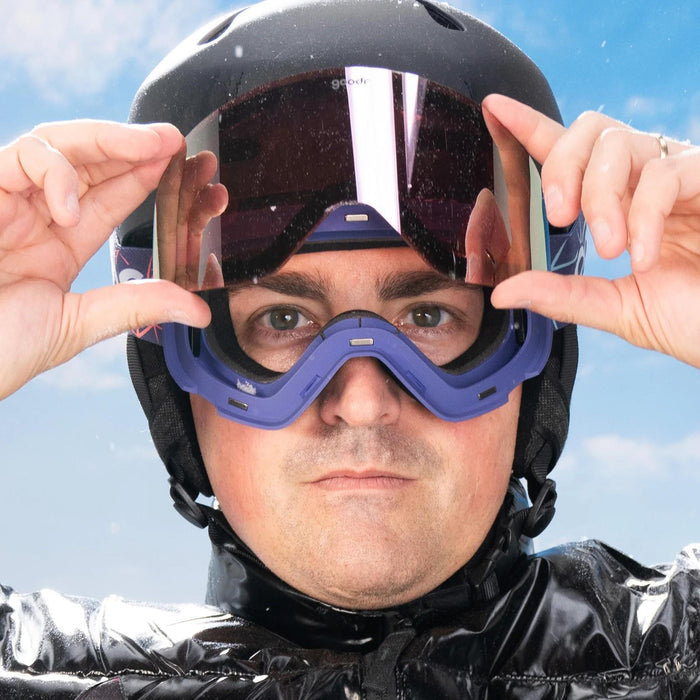 Goodr - Lifties' Delight - Snow Goggles w/ Swappable Lenses