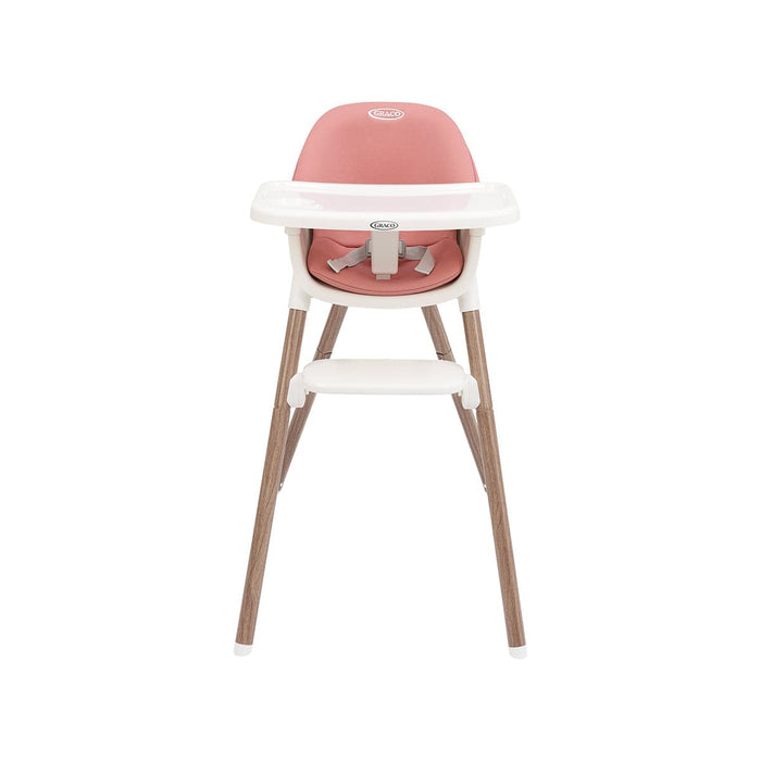 Graco Highchairs Graco Presti 3in1 Highchair - Dusty Rose