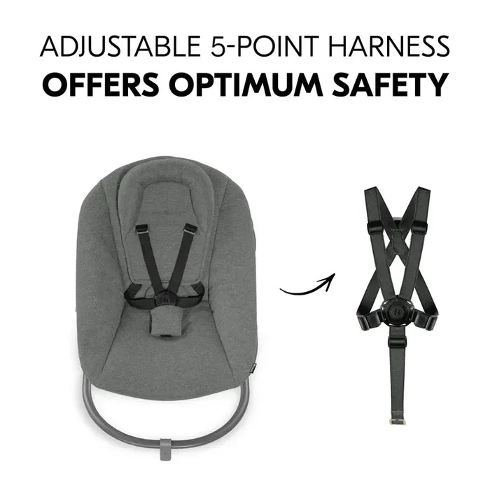 Hauck Rockers Hauck Alpha Bouncer Premium - Dark Grey