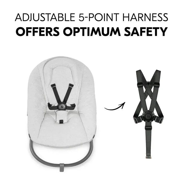 Hauck Rockers Hauck Alpha Bouncer Premium - Light Grey