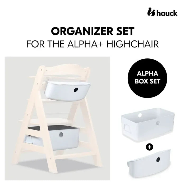 Hauck Storage Hauck Alpha Box Set - White
