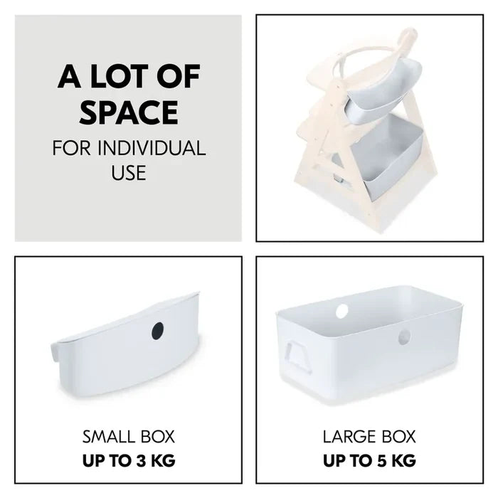 Hauck Storage Hauck Alpha Box Set - White