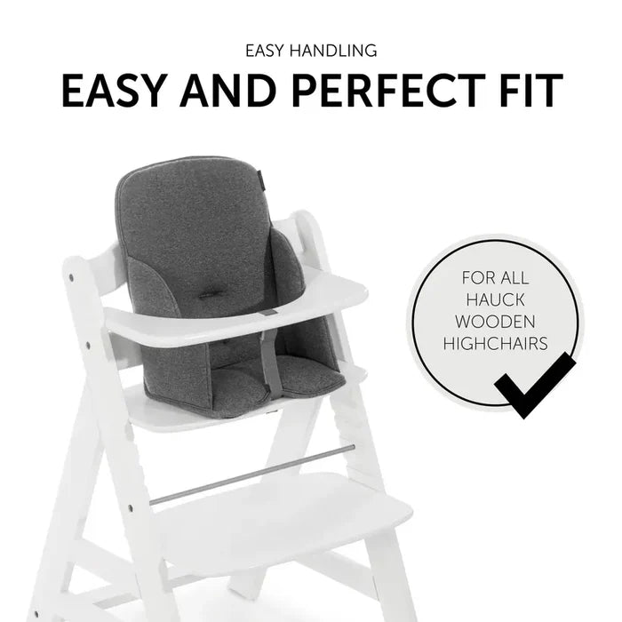 Hauck Seat Pad Hauck Alpha Cosy Select - Jersey Charcoal