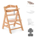Hauck Highchairs Hauck Alpha+ Economy Bundle - Natural