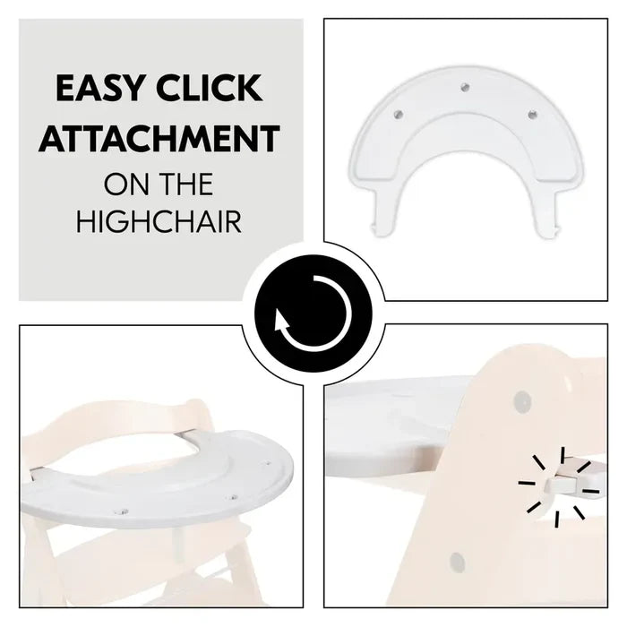 Hauck HIGHCHAIRS Hauck Alpha Play Tray - White