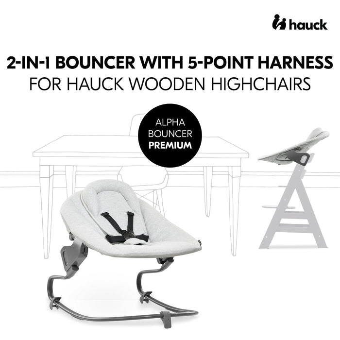 Hauck Highchairs Hauck Alpha+ Premium Bundle - White