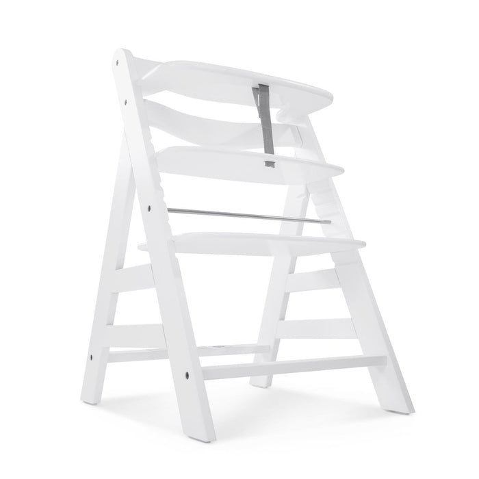 Hauck highchairs Hauck Alpha+ Wooden Highchair - White