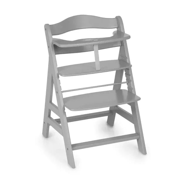 Hauck Nursing & Feeding Hauck Alpha+ Wooden Highchair Bundle - Grey