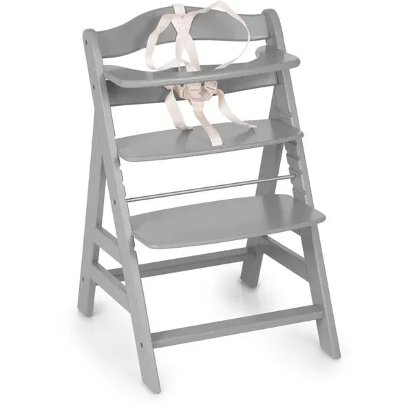 Hauck Nursing & Feeding Hauck Alpha+ Wooden Highchair Bundle - Grey