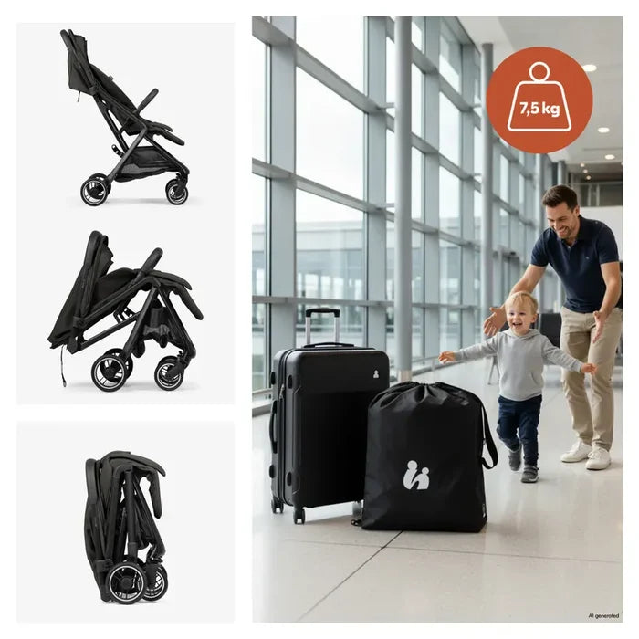 Hauck Compact Strollers Hauck Fly N Care Stroller - Black