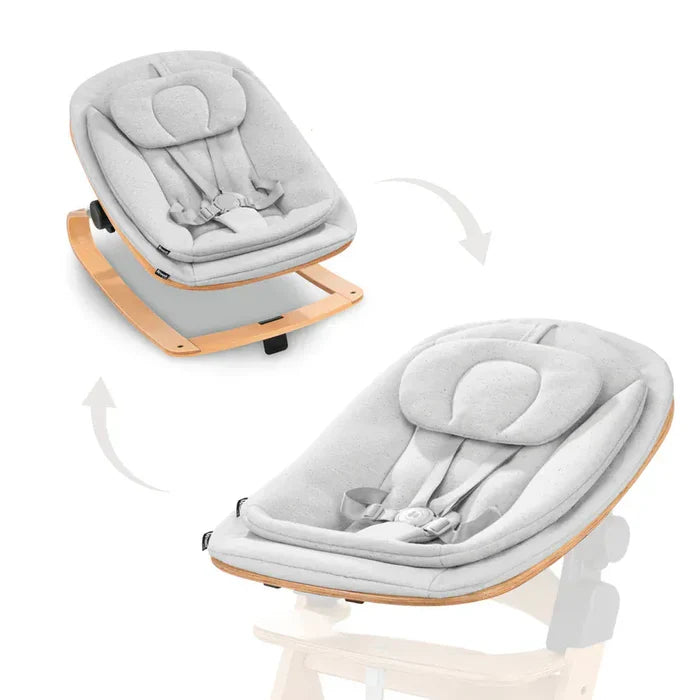 UK Baby Centre Hauck Highchair Bouncer Eco - Light Grey