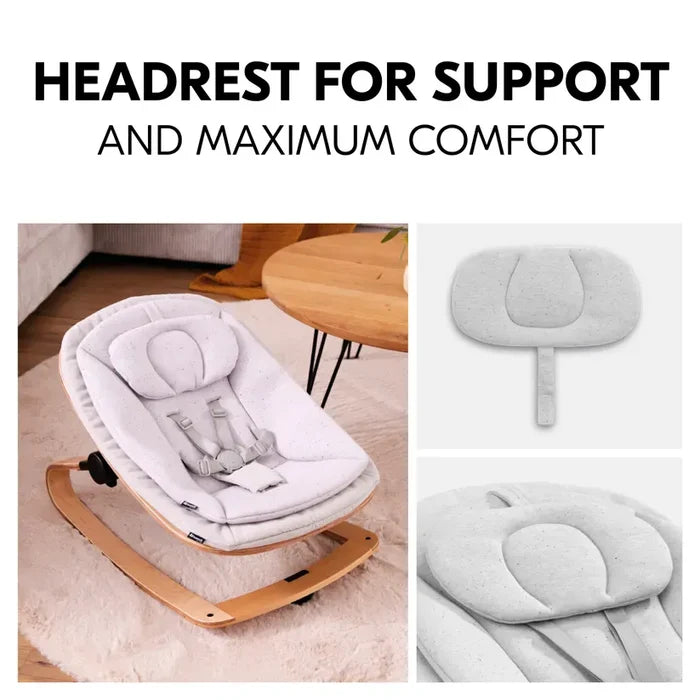 UK Baby Centre Hauck Highchair Bouncer Eco - Light Grey