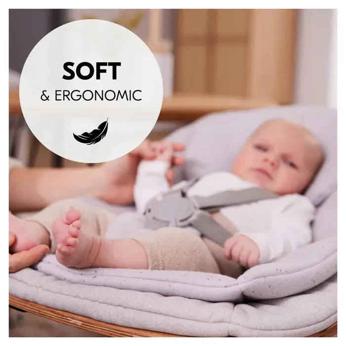 UK Baby Centre Hauck Highchair Bouncer Eco - Light Grey