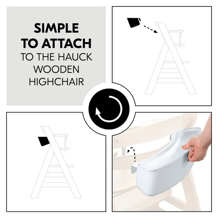 Hauck Storage Hauck Highchair Box S - White