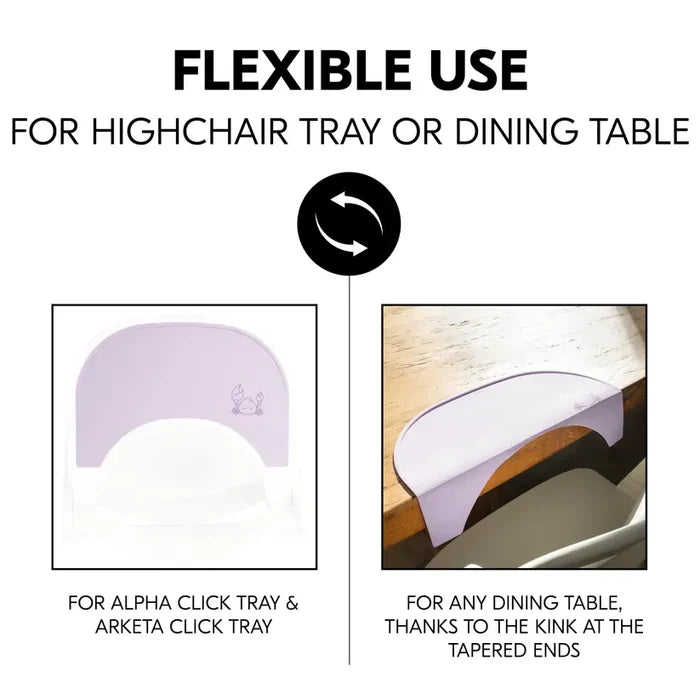 Hauck highchairs Hauck Highchair Tray Mat - Crab, Lavender