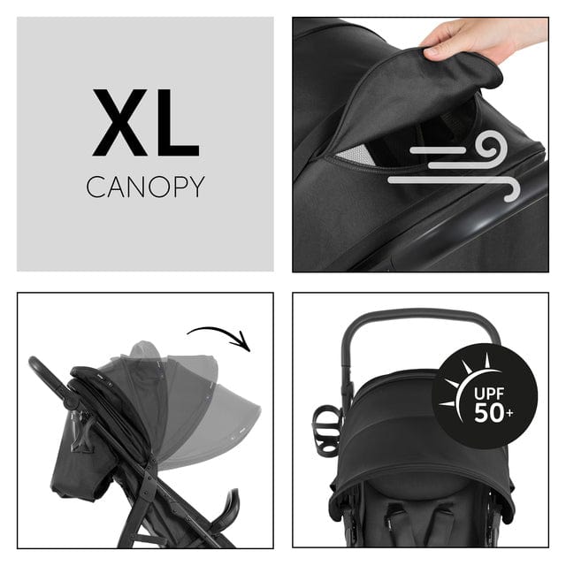 Hauck Pushchairs Hauck Rapid 4D Pushchair - Black