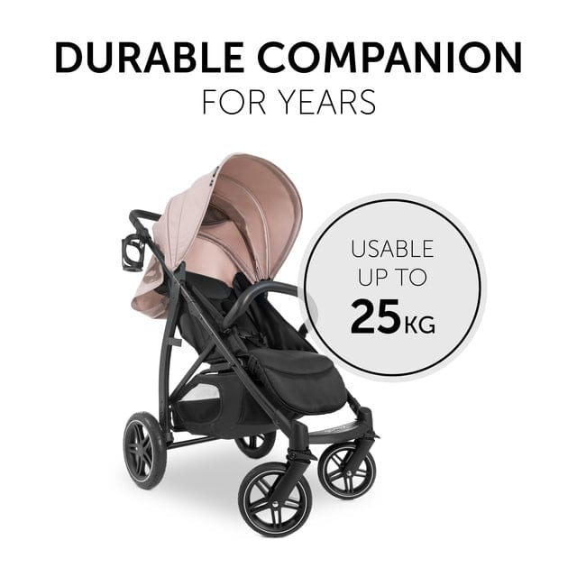 Hauck Pushchairs Hauck Rapid 4D Pushchair - Dusty Rose