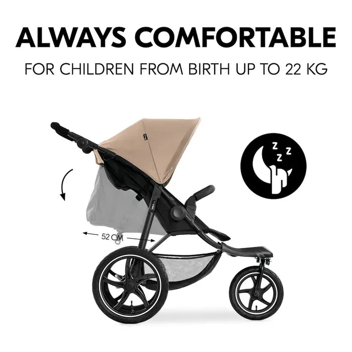 Hauck Pushchairs Hauck Runner 2 Pushchair - Mocha