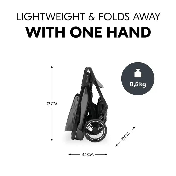 Hauck Pushchairs Hauck Shop N Care Pushchair - Grey