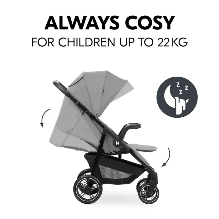 Hauck Pushchairs Hauck Shop N Care Pushchair - Grey