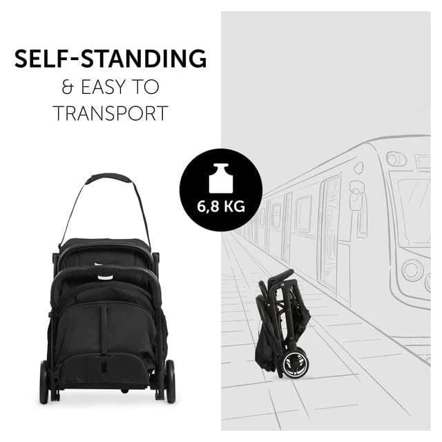 Hauck Pushchairs Hauck Travel N Care Pushchair - Black