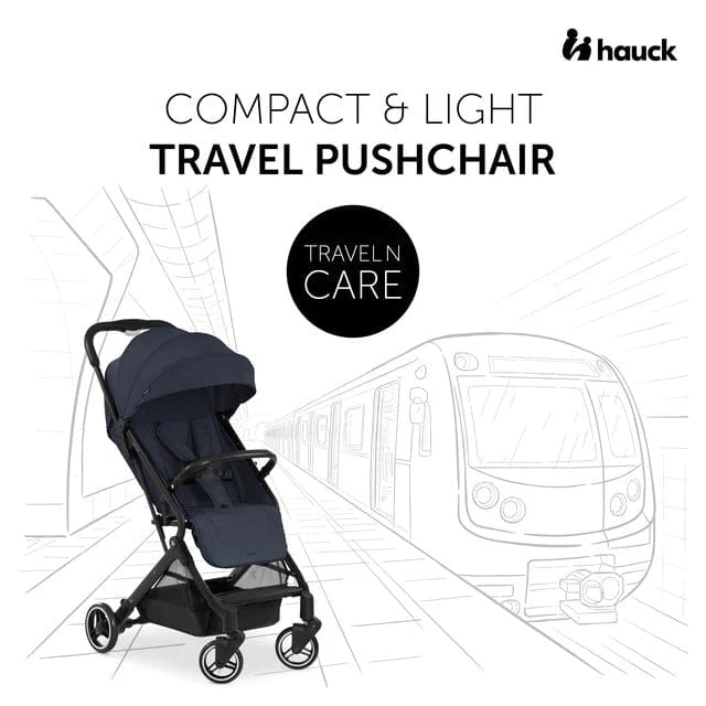 Hauck Pushchairs Hauck Travel N Care Pushchair - Dark Navy Blue