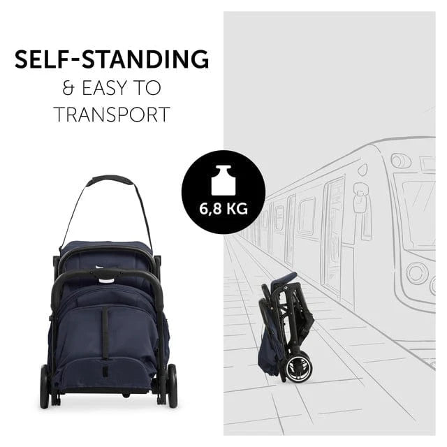 Hauck Pushchairs Hauck Travel N Care Pushchair - Dark Navy Blue