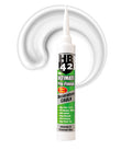 HB42 Premium Decorators Caulk - White - 380ml