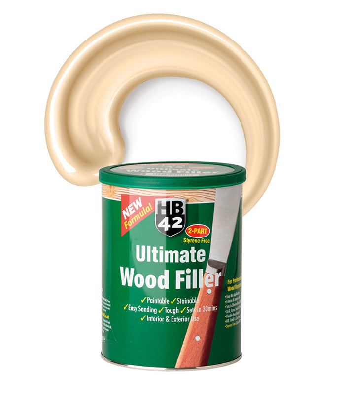 HB42 Ultimate 2-Part Woodfiller - Natural / Pine - 1Kg