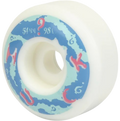 Huck - Blue "Who Are You" 54mm x 98a Park Roller Skate Wheels (4 Pack)