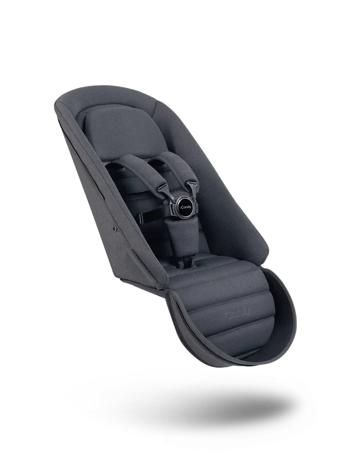 iCandy Pushchair Accessories iCandy Peach 7 2nd Seat Fabric - Dark Grey