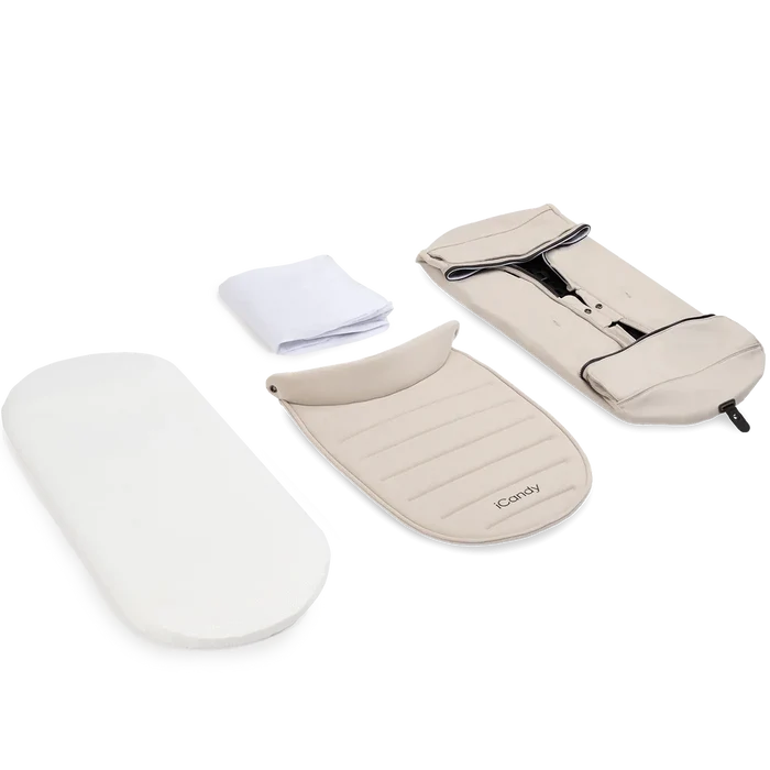 iCandy Double Kits iCandy  Peach 8 2nd Carrycot Fabric - Editions, Biscotti