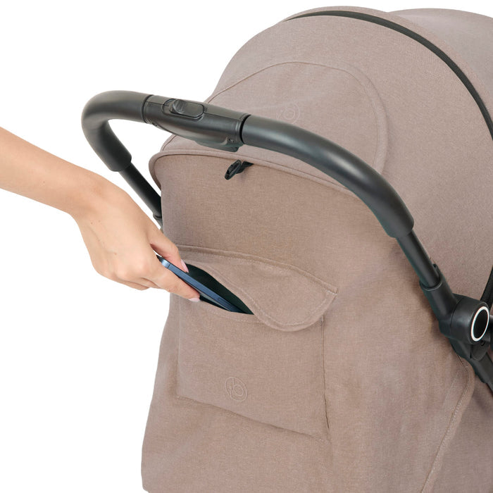 Ickle Bubba Pushchairs Ickle Bubba Aries Max Autofold Stroller - Biscuit