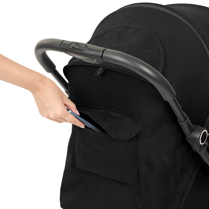 Ickle Bubba Pushchairs Ickle Bubba Aries Max Autofold Stroller - Black