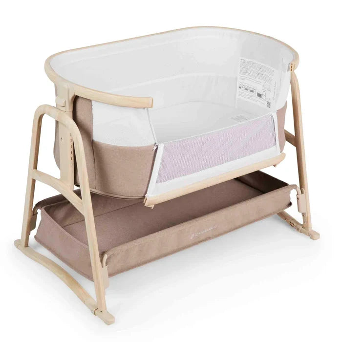Ickle Bubba Bedside Crib Ickle Bubba Bubba&Me Luxe Bedside Crib – Biscuit