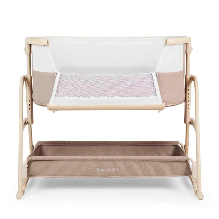 Ickle Bubba Bedside Crib Ickle Bubba Bubba&Me Luxe Bedside Crib – Biscuit