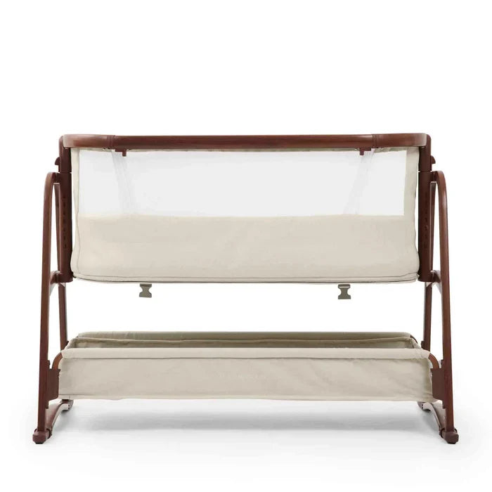 Ickle Bubba Bedside Crib Ickle Bubba Bubba&Me Luxe Bedside Crib – Stone
