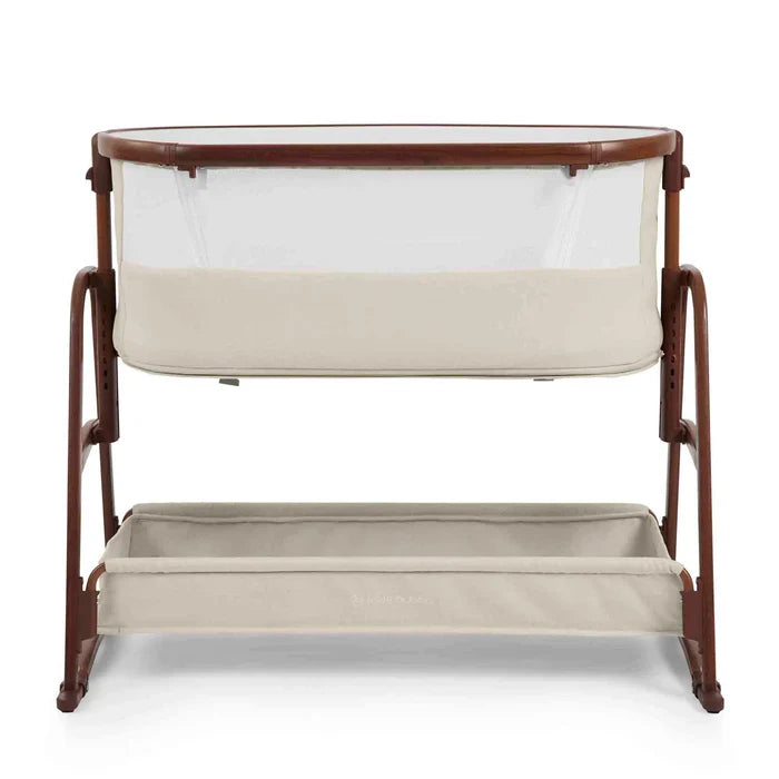 Ickle Bubba Bedside Crib Ickle Bubba Bubba&Me Luxe Bedside Crib – Stone
