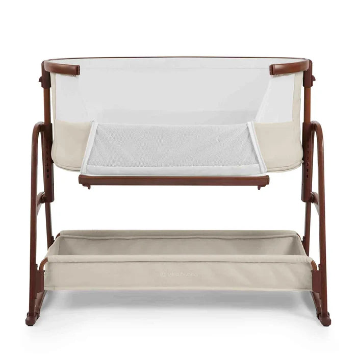 Ickle Bubba Bedside Crib Ickle Bubba Bubba&Me Luxe Bedside Crib – Stone